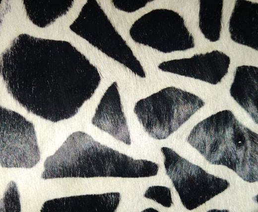 Print 7- Hair-On Cow Hide Leather