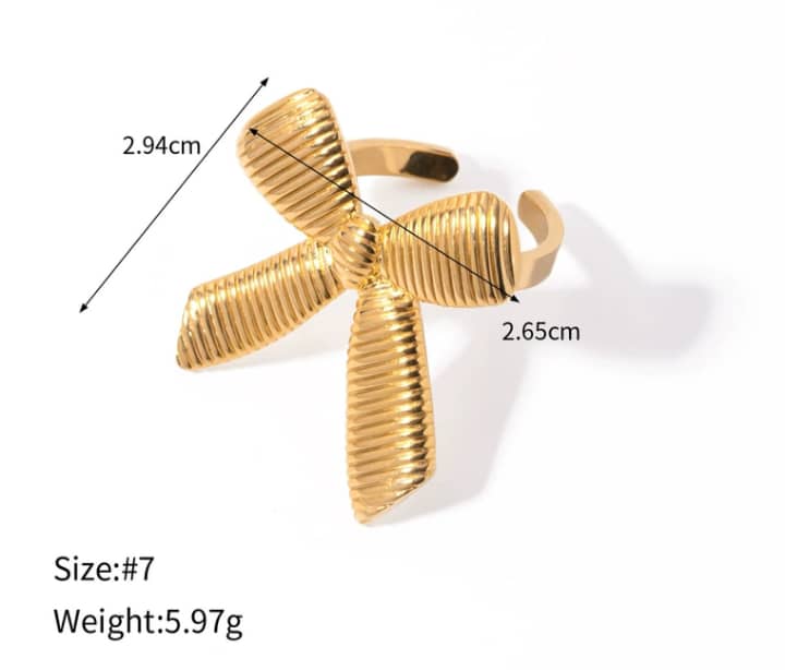 Stainless Steel Earnings - SSEAR60-PVD Gold plated