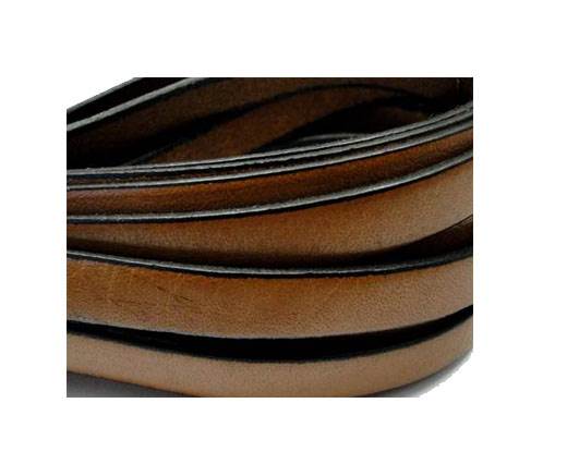 Italian Flat Leather-Cinnamon