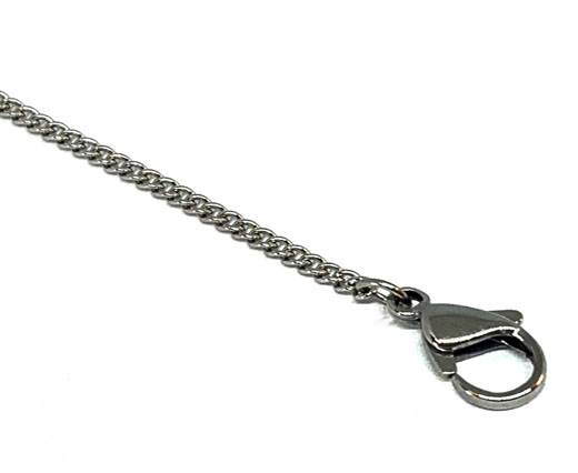Stainless Steel Ready Necklace Chains,Steel,Item 34