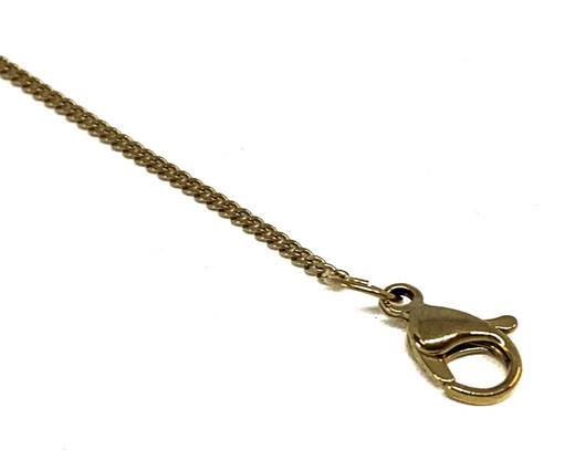 Stainless Steel Ready Necklace Chains,Gold,Item 51