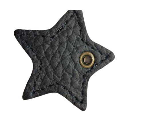 KC-Key Cord Star Shape 4cm blue