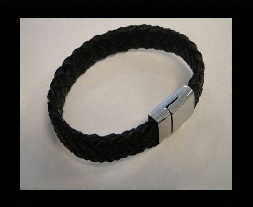 Unisex Leather Bracelet MLBSS-8
