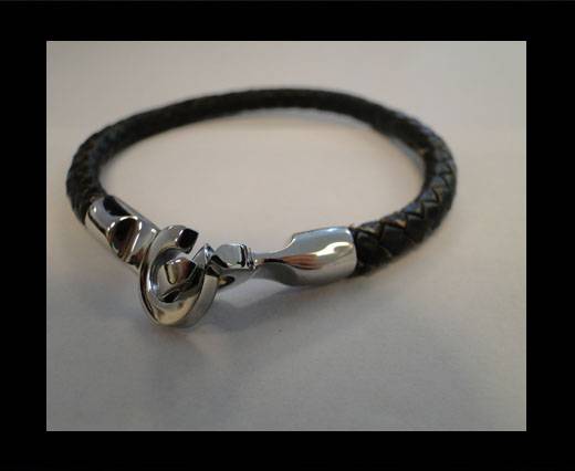 Unisex Leather Bracelet MLBSS-13