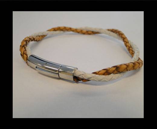 Unisex Leather Bracelet MLBSS-19