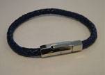 Unisex Leather Bracelet MLBSS-20