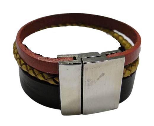 Leather Bracelets Supplies Example-BRL115