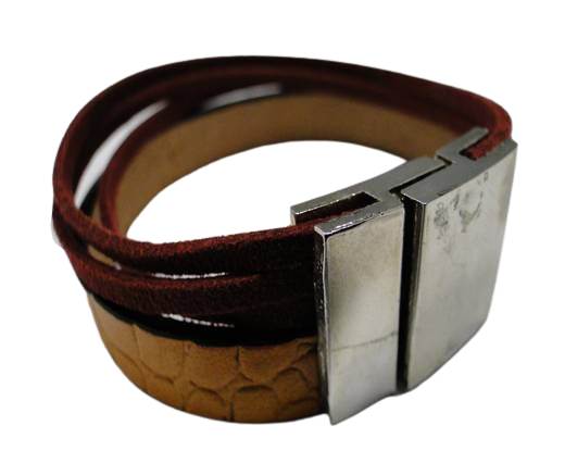 Leather Bracelets Supplies Example-BRL128