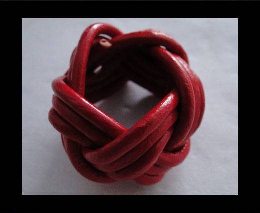Leather-Ring-Red