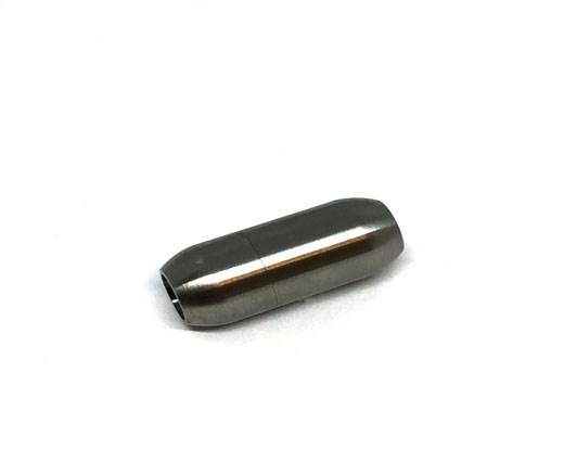 Stainless Steel Magnetic Clasp,Matt Steel,MGST-03 5mm