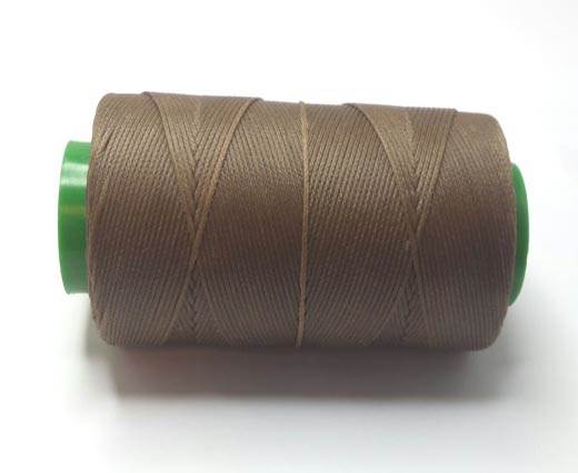 1mm-Nylon-Waxed-Thread-Medium Brown 9158