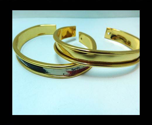 Zamak magnetic claps MGL-383- 5mm - Gold