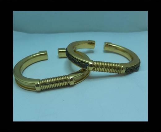Zamak magnetic claps MGL-399 - 5mm -  Gold