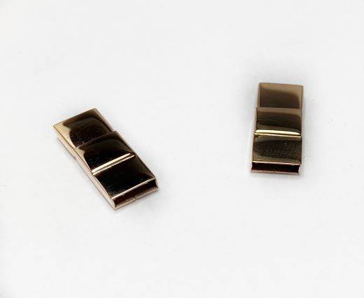 Stainless Steel Magnetic Clasp,Rose Gold,MGST-165