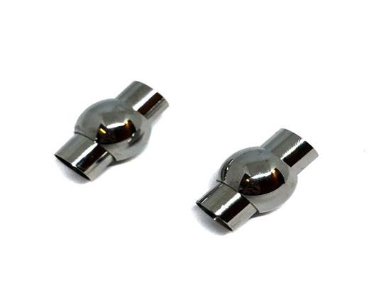 Stainless Steel Magnetic Clasp,Steel,MGST-01 8mm