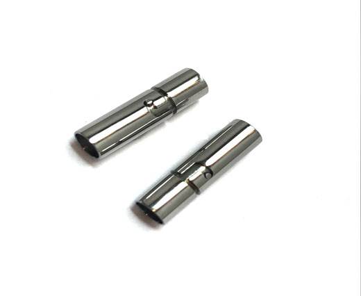 Stainless Steel Magnetic Clasp,Steel,MGST-07 4mm