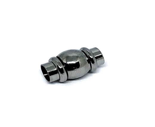 Stainless Steel Magnetic Clasp,Steel,MGST-101 6mm