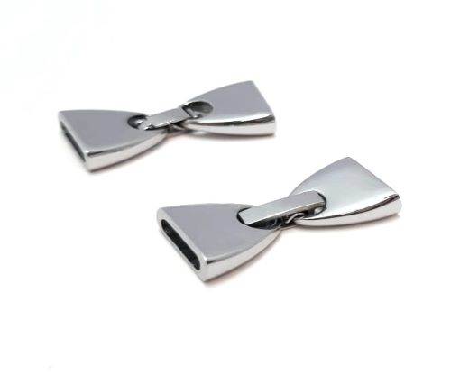Stainless Steel Magnetic Clasp,Steel,MGST-110-10*2.5mm