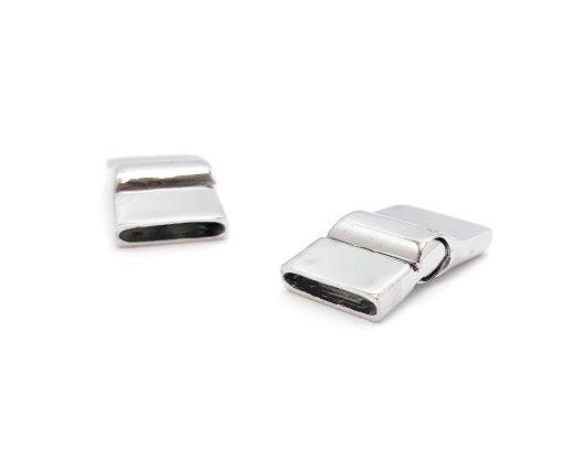 Stainless Steel Magnetic Clasp,Steel,MGST-166-11*3mm