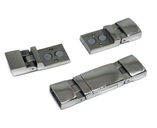 Stainless Steel Magnetic Clasp,Steel,MGST-169-10.5*5mm