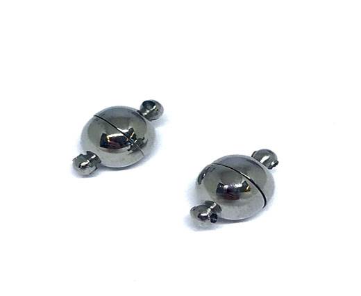Stainless Steel Magnetic Clasp,Steel,MGST-20 8mm
