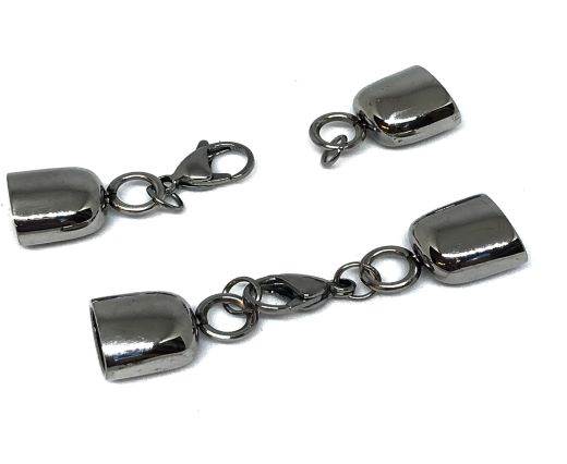 Stainless Steel Magnetic Clasp,Steel,MGST-232-10*6mm