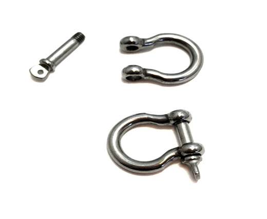 Stainless Steel Anchor Clasp,Steel,MGST-240-25*23*8mm