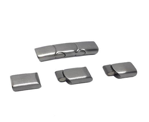 Stainless Steel Magnetic Clasp,SteelMatt,MGST-281-10*5mm