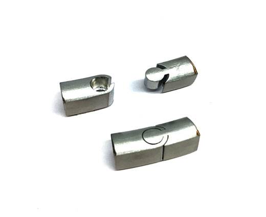 Stainless Steel Magnetic Clasp,Matt,MGST-32 6mm