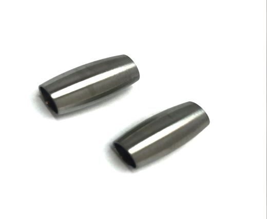 Stainless Steel Magnetic Clasp,Matt Steel,MGST-35 3mm