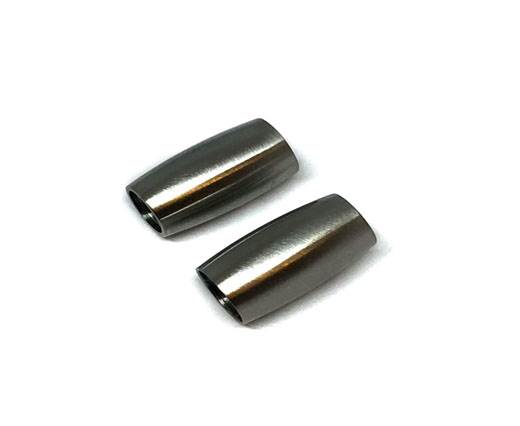 Stainless Steel Magnetic Clasp,Matt Steel,MGST-35 5mm