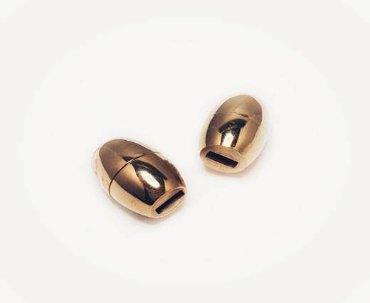 Stainless Steel Magnetic Clasp,Rose Gold,MGST-44
