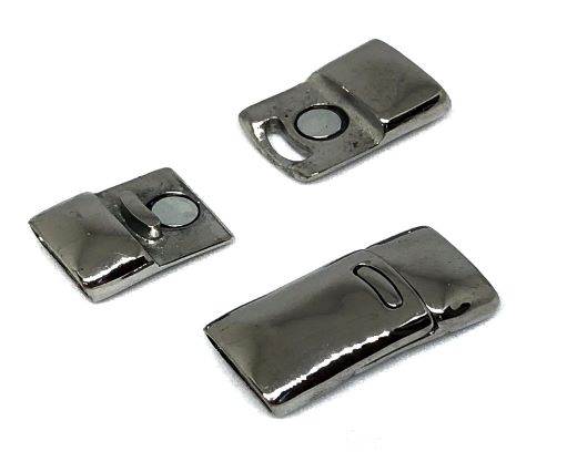 Stainless Steel Magnetic Clasp,Steel,MGST-93-12*4 mm