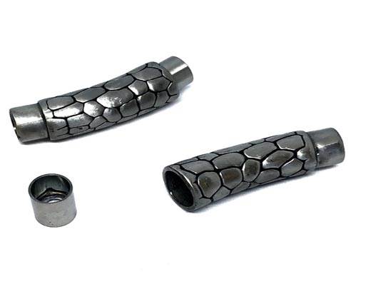 Stainless Steel Magnetic Clasp,Matt Steel,MGST-178 8mm