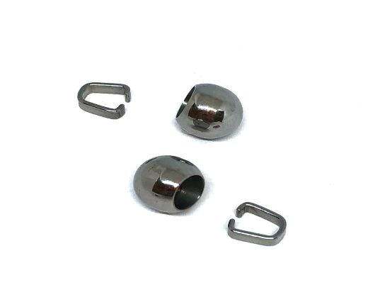 Stainless Steel Magnetic Clasp,Steel,MGST-184 8mm