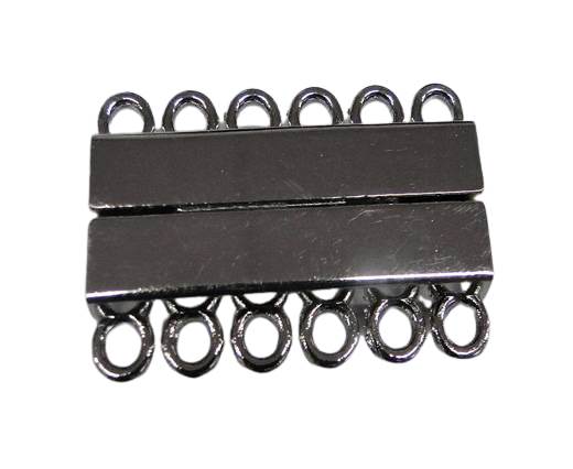 Multi Strand Clasps MGL-230-35mm Steel Silver