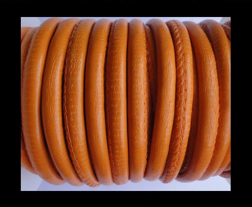 imitation Nappa leather 6mm - Orange