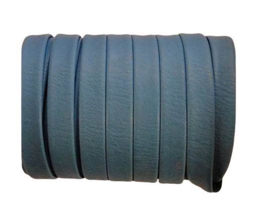 Nappa Flat PU Leather-Turquoise-10mm