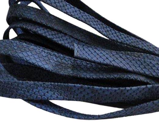 nappa snake style blue 10 mm