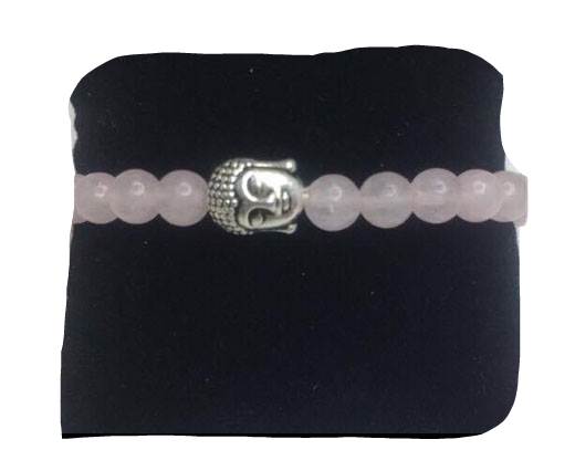 Natural Stone Bracelet 16 Rose Quartz