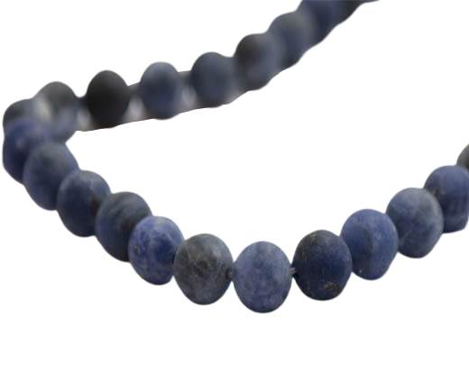 Natural Stones-8mm-Sodalite Frosted