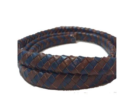 Oval Regaliz braided cords - SE.R.Dark Blue & SE.B.04