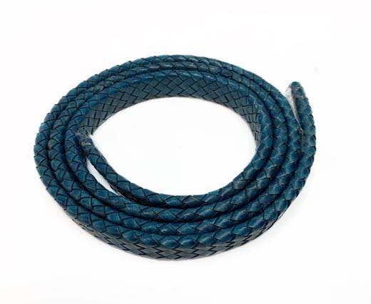 Oval Braided Leather Cord-19*5mm-SE-PB-115