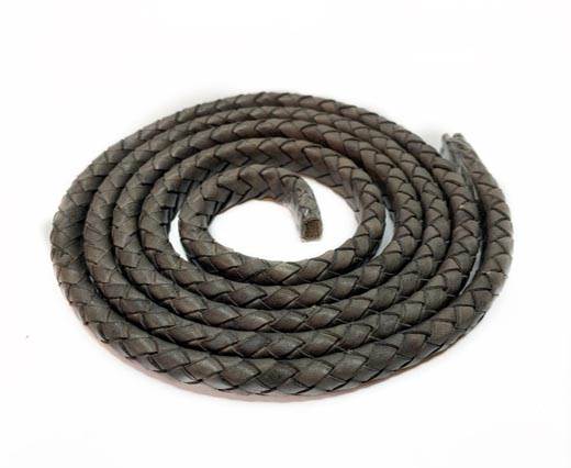 Oval Regaliz braided cords-11*6.3mm-SE-PB-103