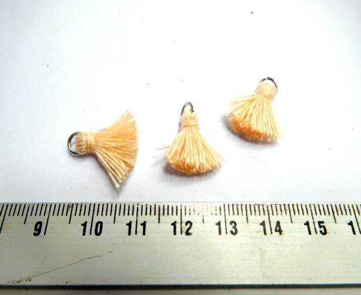 Cotton Tussels - 1,5mm - peach