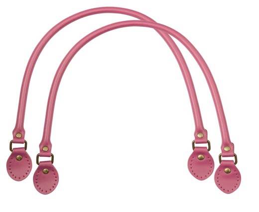 Leather-Bag Handle-Style 2 - Pink