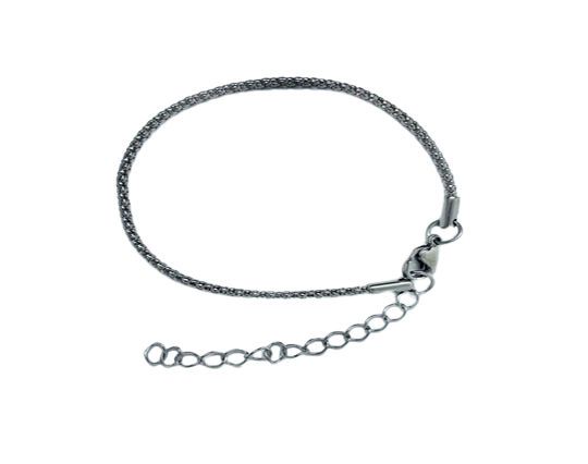 Popcorn Chain – Silver