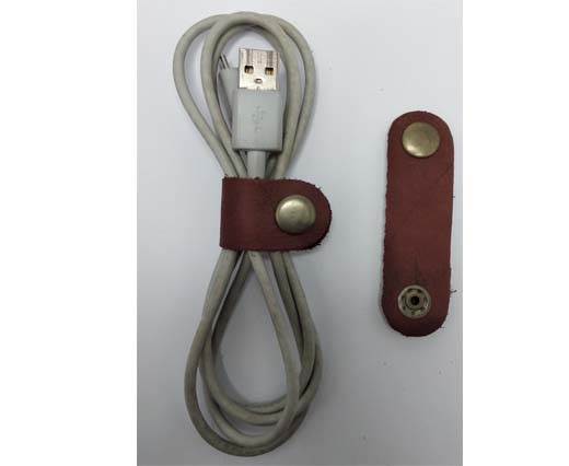 KeyChain-Plain-style1-RED BROWN
