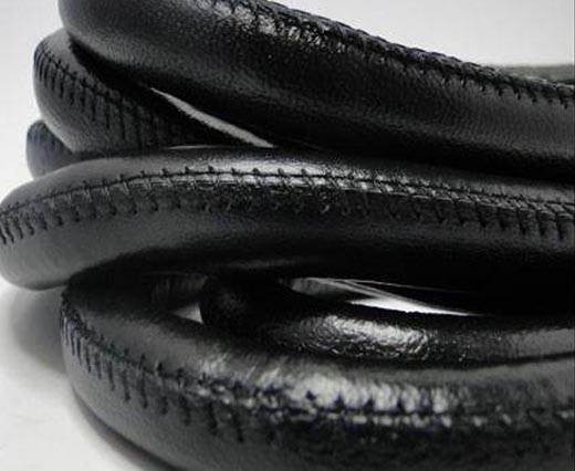 Real Nappa Leather Cords-Black-10mm