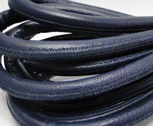 Real Nappa Leather Cords-Blue-10mm